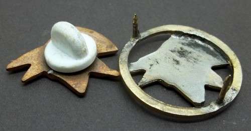 *CRAZY R1 START* SADF Infintry Battalion - Dog Centre badges