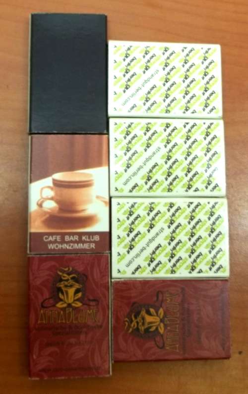 *CRAZY R1 START* Set of 7 Marlboro match boxes