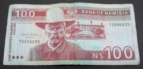 *CRAZY R1 START* Namibia 100 Dollars 1993 - *Scarce*
