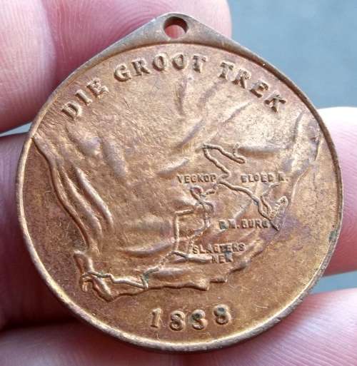 *CRAZY R1 START* 1938 Voortrekker Eeufees medallion - 15 available
