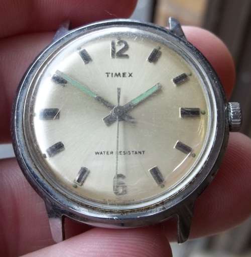 *CRAZY R1 START* 1971 TIMEX Marlin (26070) manual wind gent's watch - For Restoration/Parts