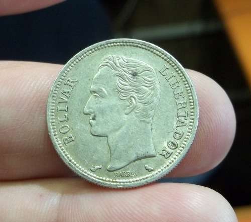 *CRAZY R1 START* Venezuela 1 Bolivar 1960 - Beautiful Detail