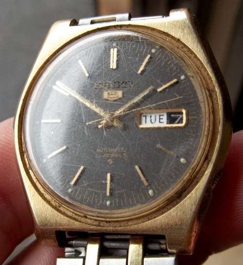 *CRAZY R1 START* 1970's SEIKO 5 automatic 21 Jewels(6119) gents watch