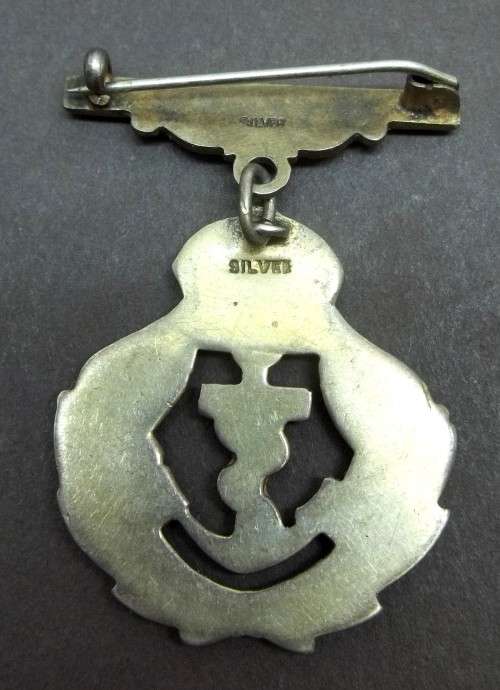 *CRAZY R1 START* Royal Naval Sweet Heart brooch in Sterling Silver