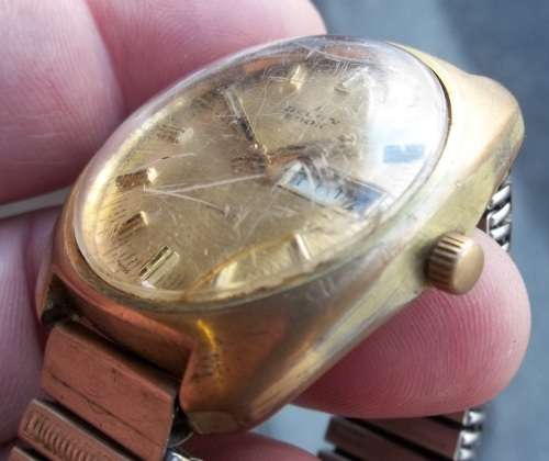 *CRAZY R1 START* 1960's EDOX Delfin day/date automatic gent's watch - For Restoration/Parts