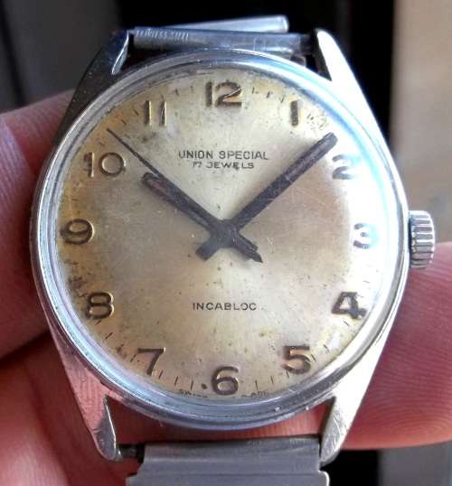 *CRAZY R1 START* Vintage UNION SPECIAL 17 Jewel, manual wind, gents watch