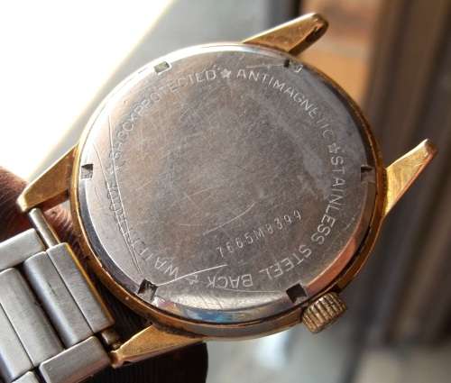 *CRAZY R1 START* NIVADA Discus 17 Rubis manual wind gent`s watch - Partly working