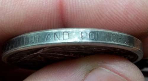 *CRAZY R1 START* 1906 NATAL medal awarded to PTE Matolendhlala ZULULAND POLICE