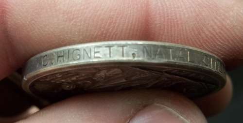 *CRAZY R1 START* 1906 NATAL and WWII father and son medal group