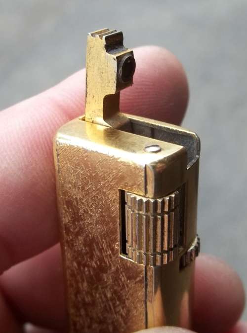 *CRAZY R1 START* Vintage KingStar gold-plated lighter - for restoration
