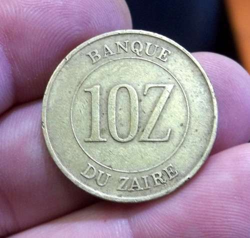 *CRAZY R1 START* Zaire 10 Zaires 1988