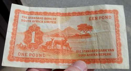 *CRAZY R1 START* SWA Standard Bank 1 Pound 1959 - Bright Colours