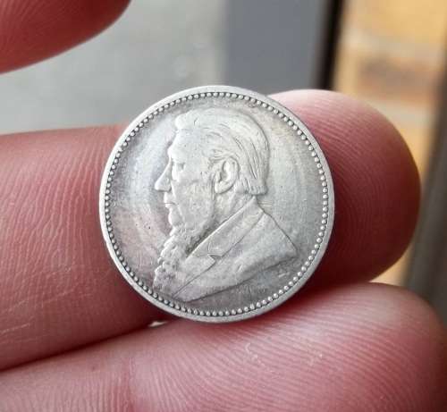 *CRAZY R1 START* ZAR 6 Pence 1896 - R28 worth of Silver