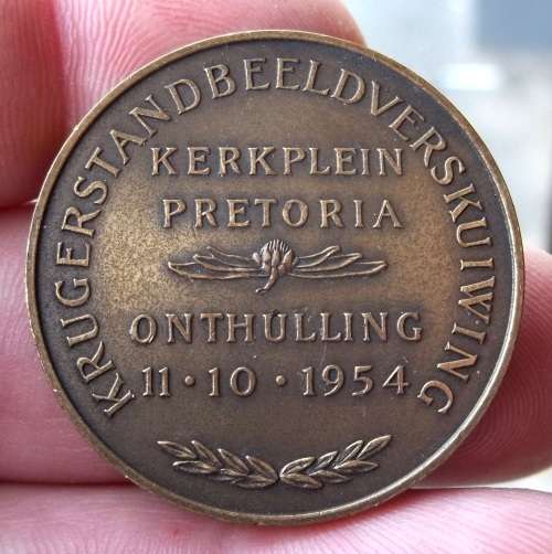 *CRAZY R1 START* 1954 Moving of Paul Kruger`s statue bronze medallion