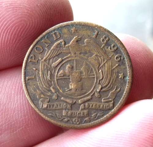 *CRAZY R1 START* ZAR 1 Pond 1896 - Imitation token