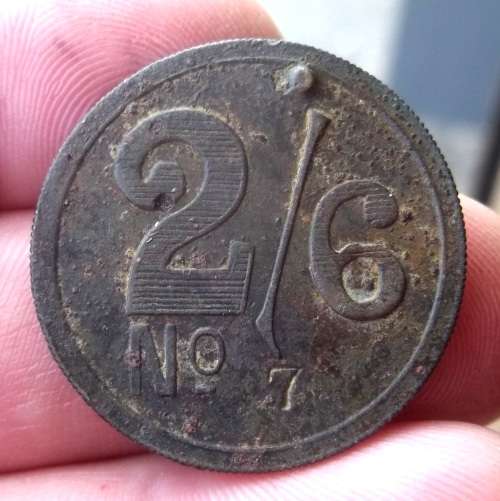 *CRAZY R1 START* RH Hovenden & Sons 2`6 Barber`s token