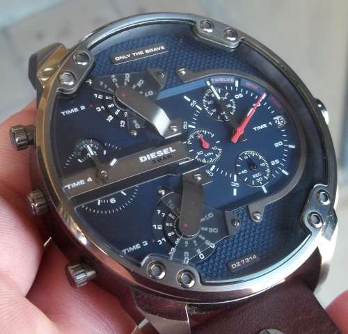 *CRAZY R1 START* DIESEL 3 Bar (ref. DZ 7314) mens watch - 57mm