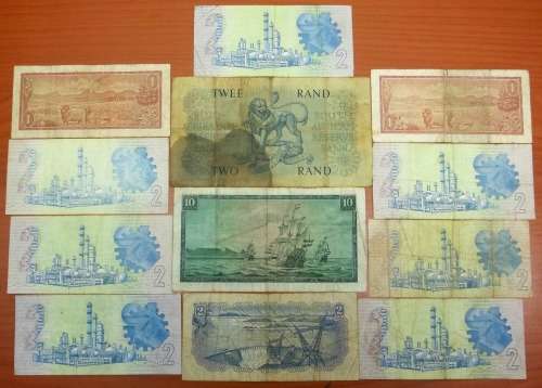 *CRAZY R1 START* 30 Rand worth of old SA notes