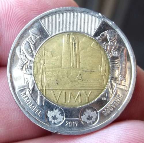*CRAZY R1 START* Canada 2 Dollars 2017 - WWI battle of Vimy Ridge