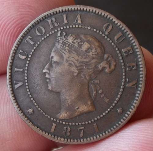 *CRAZY R1 START* Prince Edward Island 1 Cent 1871 - Nice coin