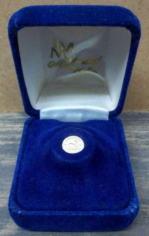 *CRAZY R1 START* 1980 Krugerrand miniature - 0.16g of 14ct Gold