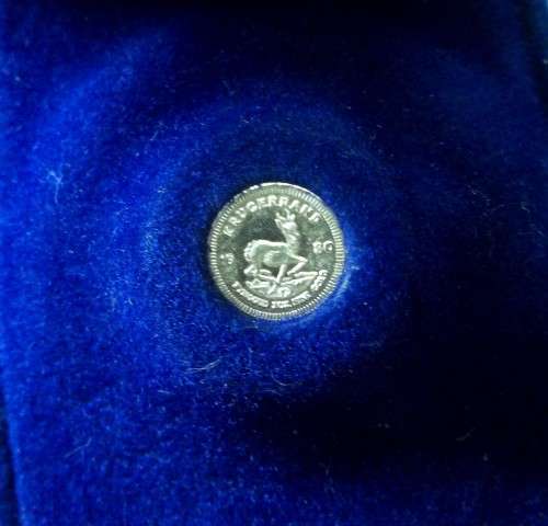 *CRAZY R1 START* 1980 Krugerrand miniature - 0.16g of 14ct Gold