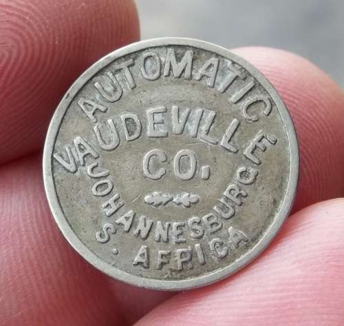 *CRAZY R1 START* Vaudeville Automatic co. JHB, South Africa token