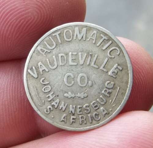 *CRAZY R1 START* Vaudeville Automatic co. JHB, South Africa token
