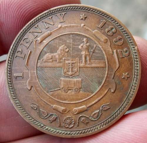 *CRAZY R1 START* ZAR 1 Penny 1892