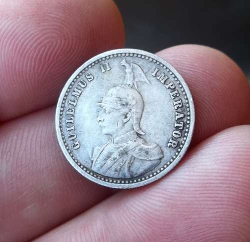 *CRAZY R1 START* German East Africa 1/4 Rupie 1906A - Nice condition