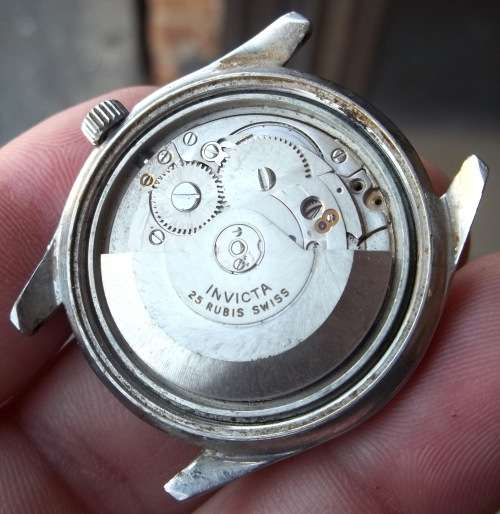 *CRAZY R1 START* Vintage INVICTA automatic 25 Rubis gent`s watch - For Restoration/Spares