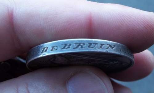 1877-8 1st Boer War BGSM South Africa (Zulu) awarded to PTE DS DeBruin ALBERT BURGS