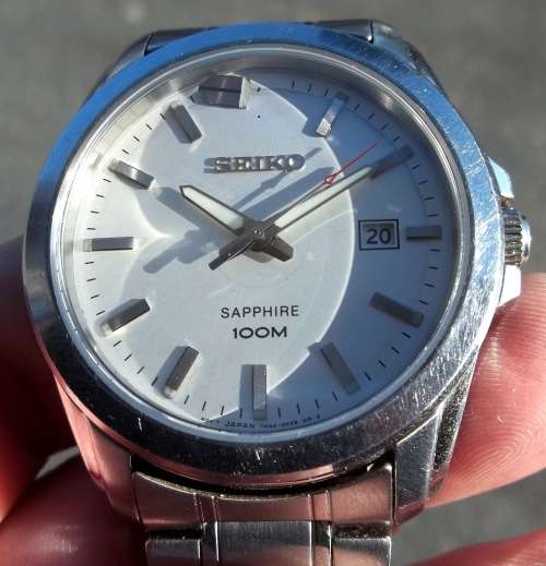 *CRAZY R1 START* 2009 SEIKO Sapphire gents watch - For Restoration