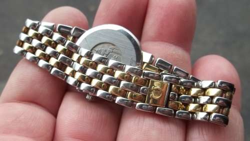 *CRAZY R1 START* OMEGA De Ville quartz lady`s watch