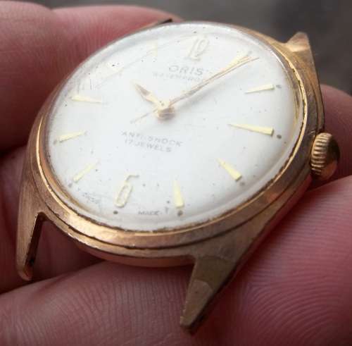 *CRAZY R1 START* Vintage ORIS 17 Jewels manual wind gent`s watch - For Restoration