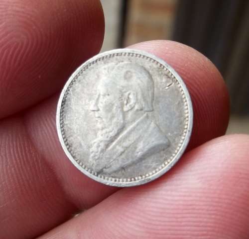 *CRAZY R1 START* ZAR 3 Pence 1894