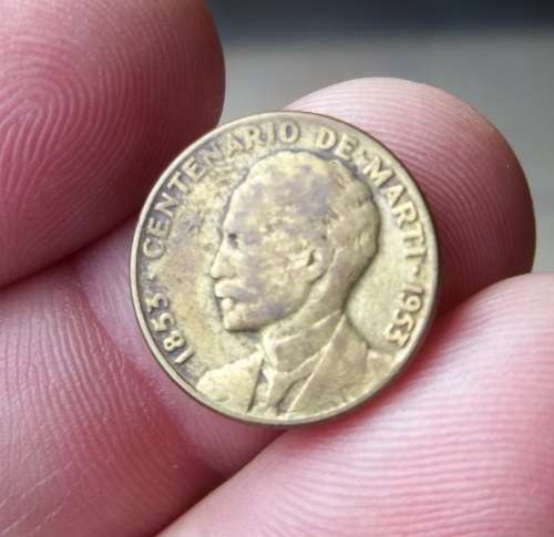 *CRAZY R1 START* Cuba 1 Centavo 1953