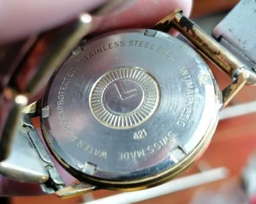 *CRAZY R1 START* 1970`s LANCO 21 Jewels gent`s watch - For Restoration/Spares