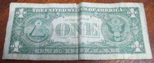 *CRAZY R1 START* USA 1 Dollar 1957A - Blue seal
