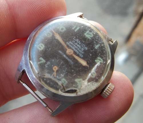 *CRAZY R1 START* LANICA manual wind watch - For Restoration/Spares