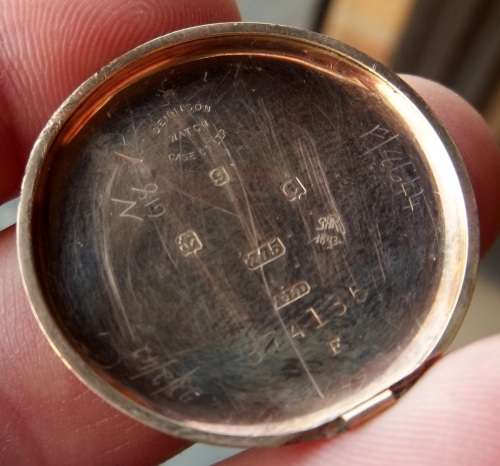 *CRAZY R1 START* late 1920`s OMEGA 9ct officers watch - Perfect working condition