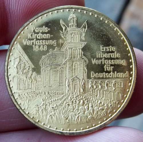 *CRAZY R1 START* FDP Hans Genscher LIBERTALER medallion