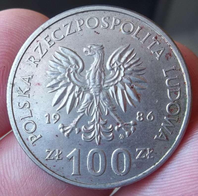 *CRAZY R1 START* Poland 100 Zlotych 1986