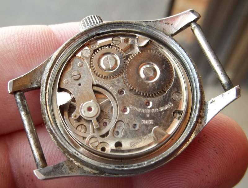 *CRAZY R1 START* 1970`s BULER 17 jewel men`s watch - For Restoration/Partly Working