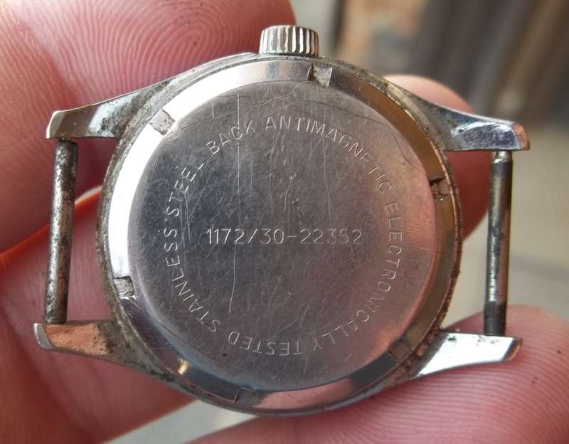 *CRAZY R1 START* 1970`s BULER 17 jewel men`s watch - For Restoration/Partly Working