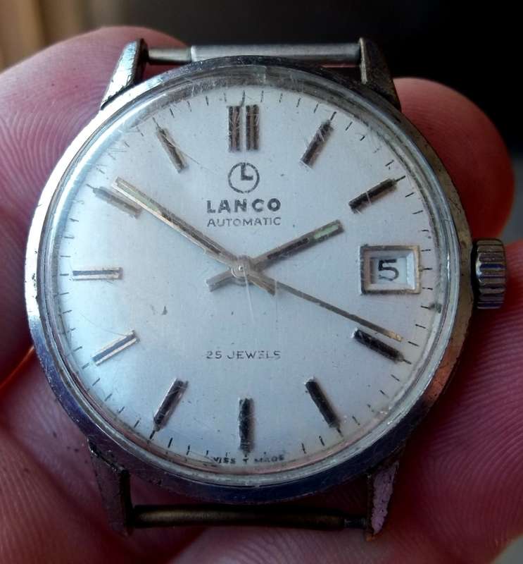 *CRAZY R1 START* LANCO Automatic men`s watch - For Restoration/Parts