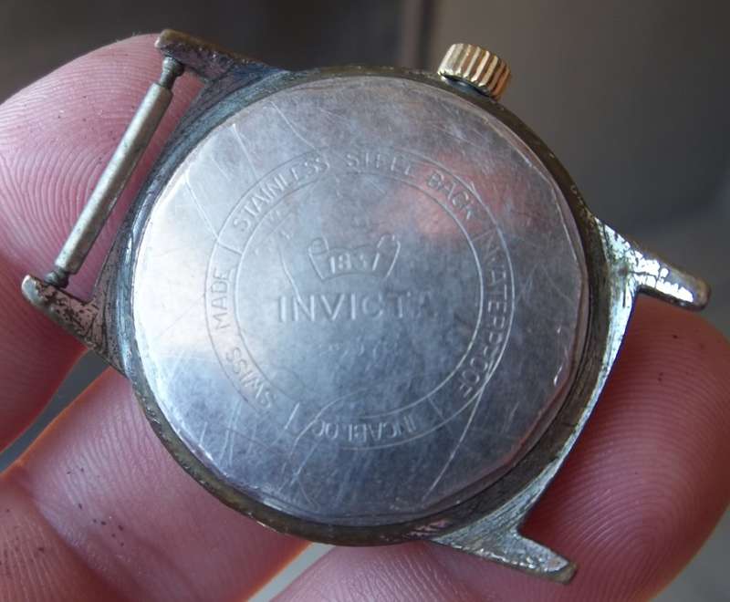*CRAZY R1 START* INVICTA 21 Jewels manual wind men`s watch - For Restoration/Working