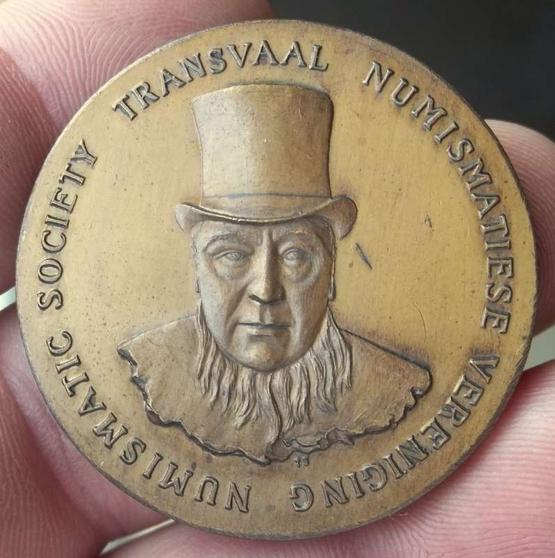 *CRAZY R1 START* 5th Transvaal Numismatic Society convention medallion