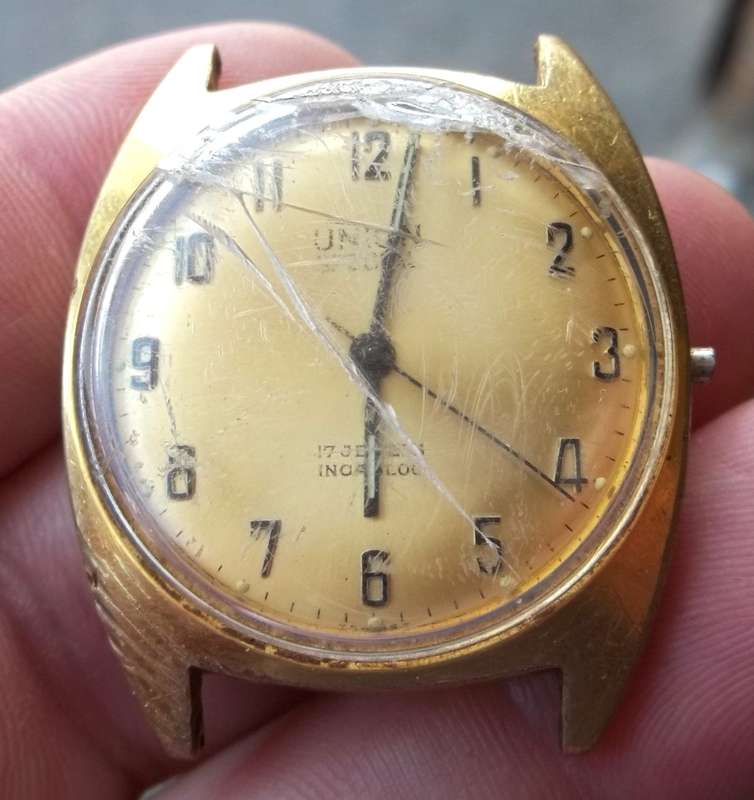 *CRAZY R1 START* UNION SPECIAL, manual wind gent`s watch - For Restoration/Parts