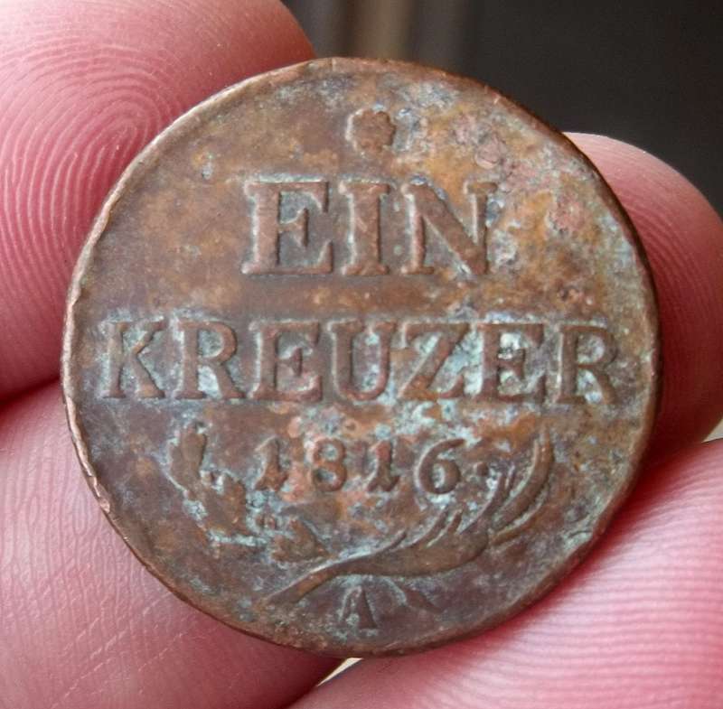 *CRAZY R1 START* Austria 1 Kreuzer 1816A